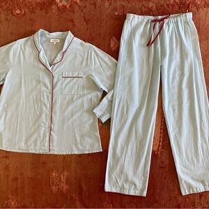 Scarlette Ateliers pale blue womens pajama set size M
